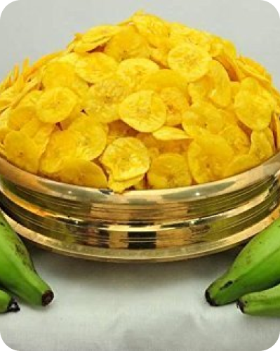Development of Banana & Tapioca chips along with variants