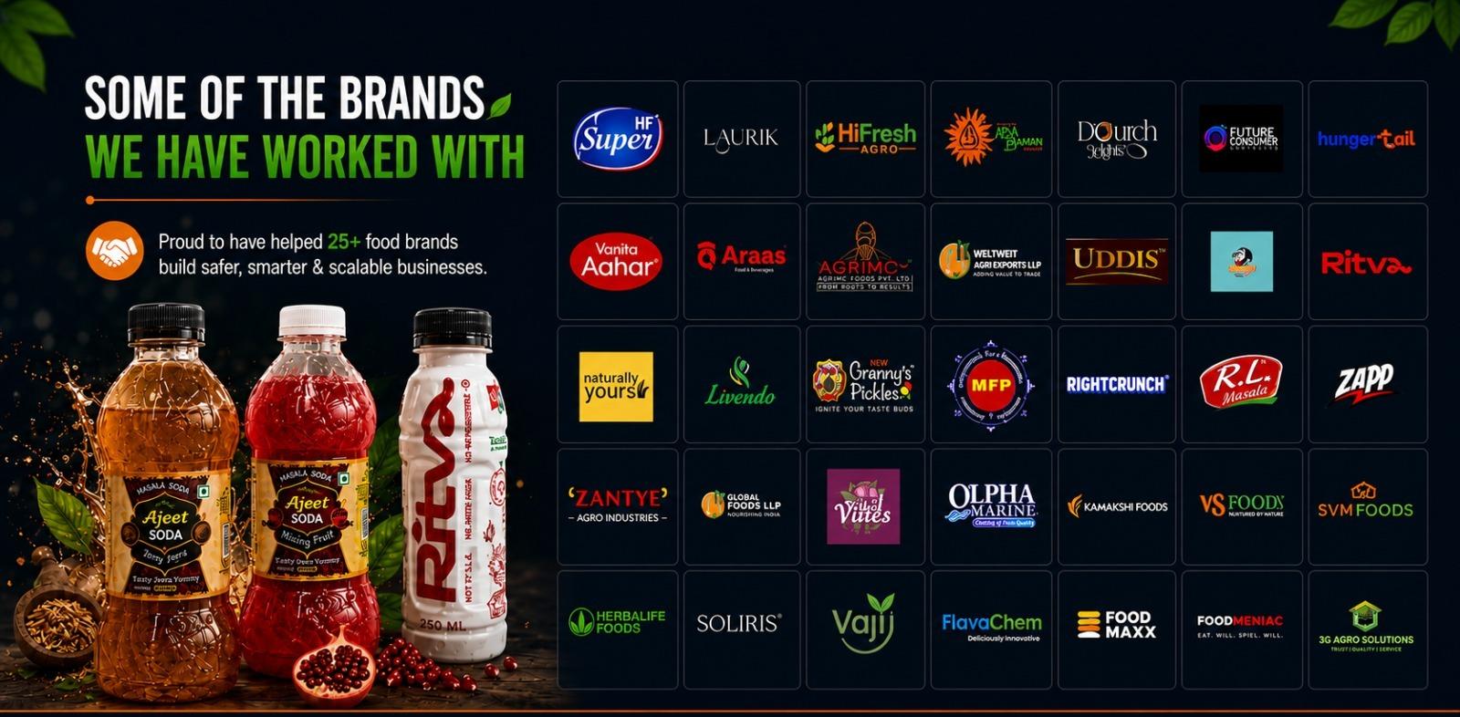 Some of the brands we have worked with