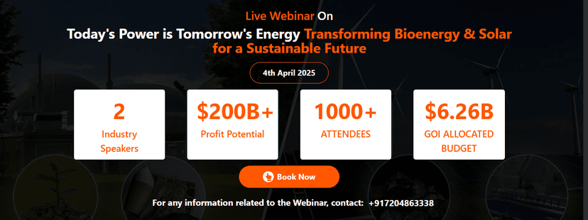 Transforming Bioenergy & Solar for a Sustainable Future