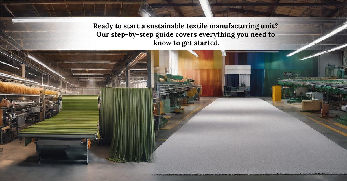 Sustainable Textile Manufacturing Unit- SolutionBuggy