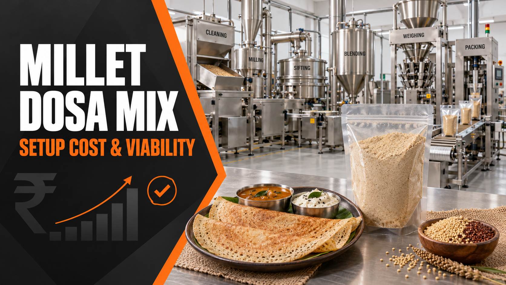 Millet Dosa Mix Manufacturing: Setup Cost and Viability