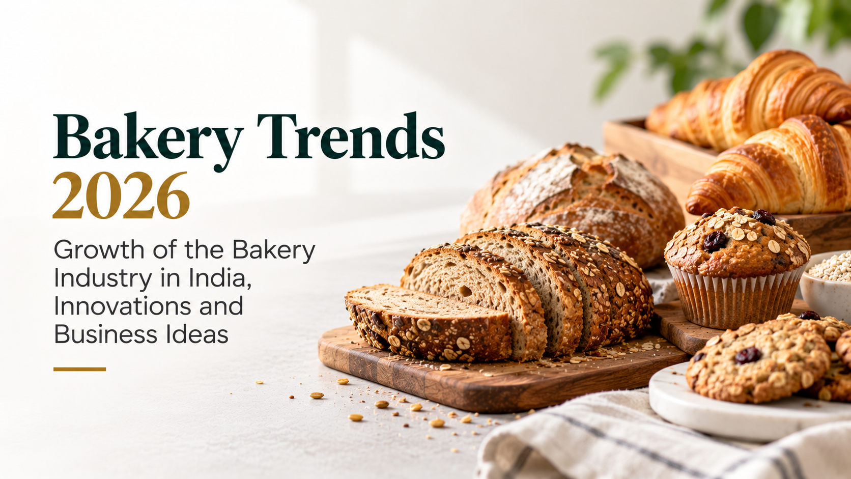 Bakery Trends 2026: Growth of the Bakery Industry in India, Innovations and Business Ideas