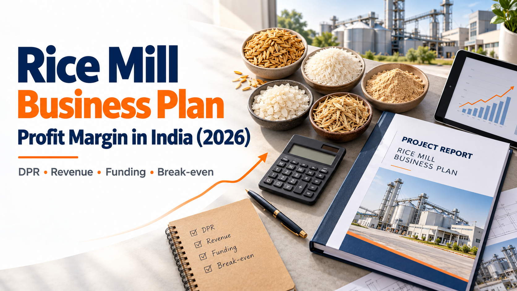 Rice Mill Business Plan and Profit Margin in India (2026)